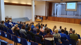  Lecture on energy saving in Vytautas Magnus Progymnasium, 11.09.2019